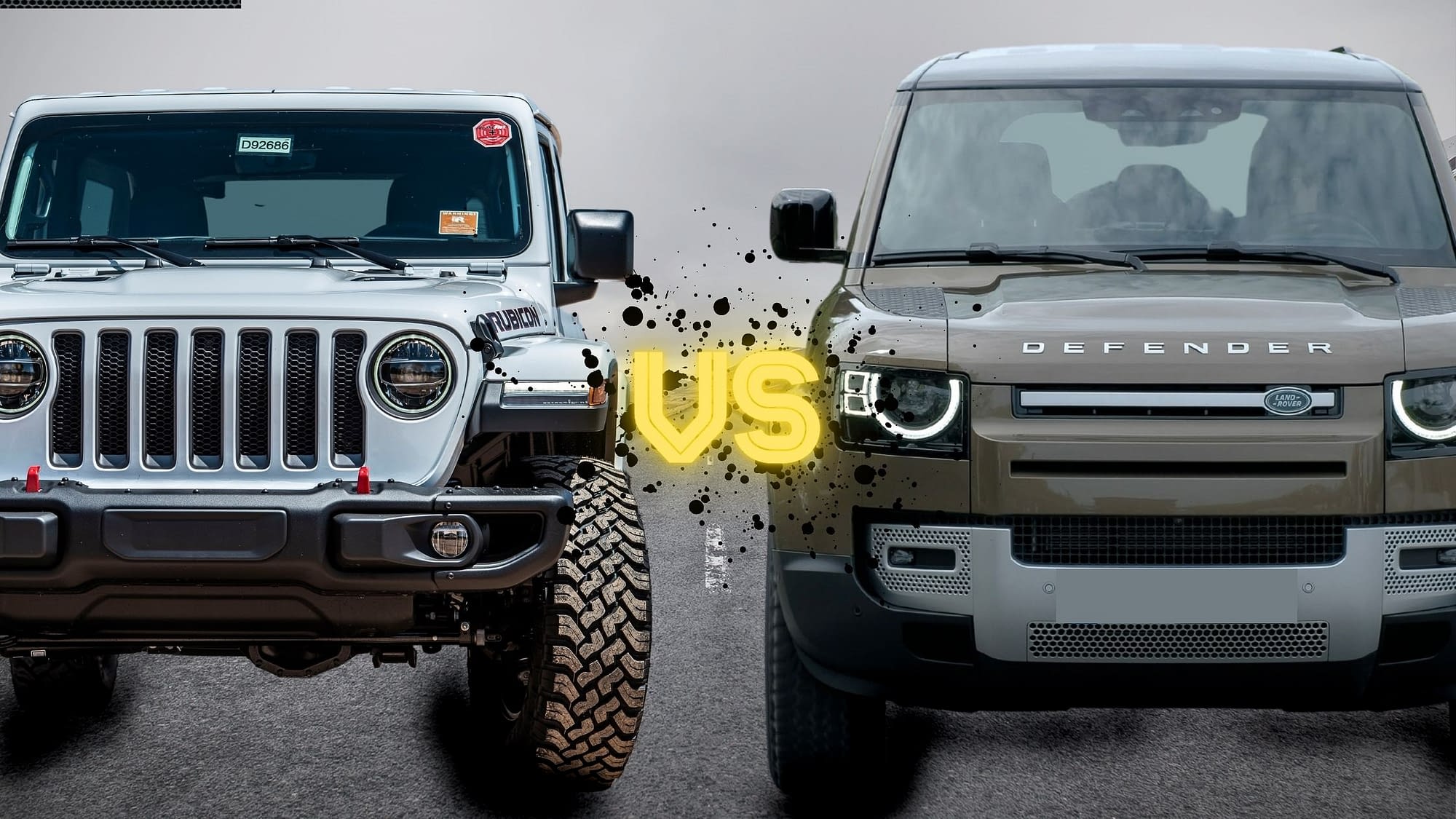 Jeep Wrangler vs Land Rover Defender OverlandTerrain